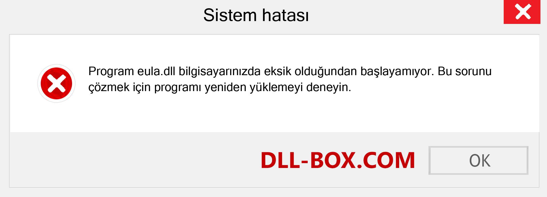 eula.dll dosyası eksik mi? Windows 7, 8, 10 için İndirin - Windows'ta eula dll Eksik Hatasını Düzeltin, fotoğraflar, resimler